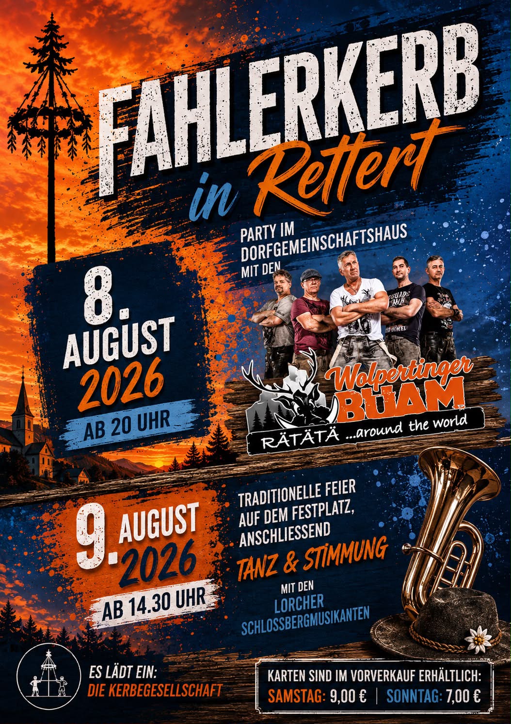 Fahlerkerb Rettert 2026